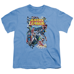 Justice League League A Plenty - Youth T-Shirt Youth T-Shirt (Ages 8-12) Justice League   