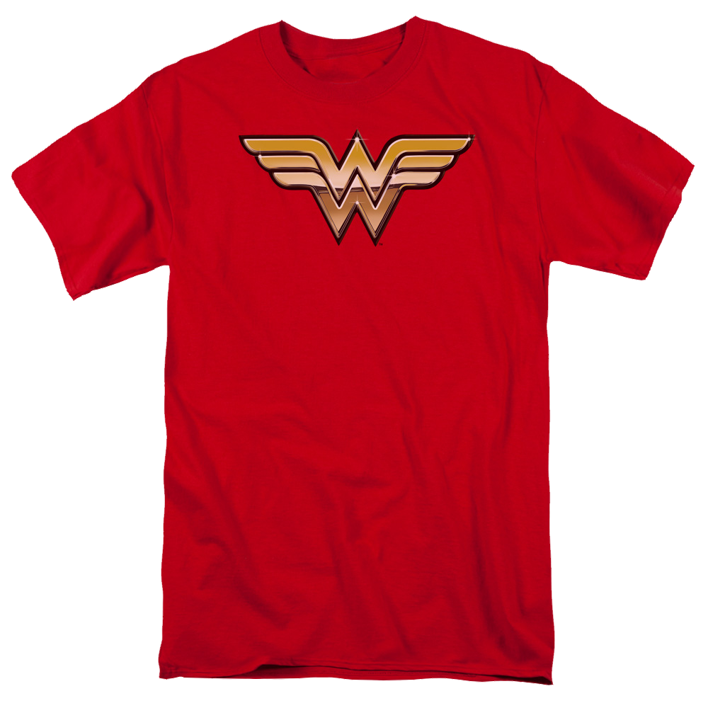 Justice League Golden Men's Regular Fit T-Shirt Men's Regular Fit T-Shirt Wonder Woman   