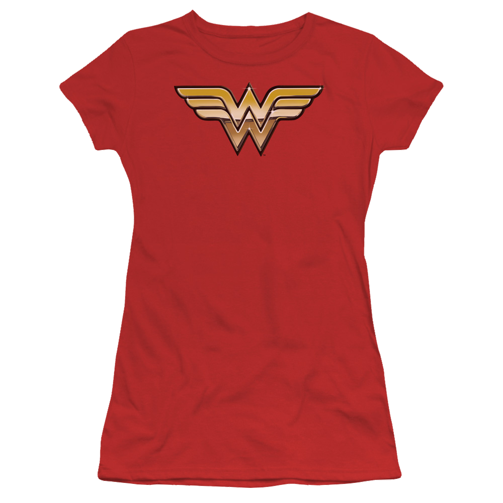 Justice League Golden Juniors T-Shirt Juniors T-Shirt Wonder Woman   