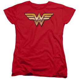 Justice League Golden Women's T-Shirt Women's T-Shirt Wonder Woman   