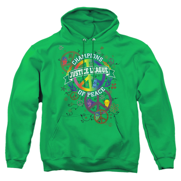 Justice League Peace League - Pullover Hoodie Pullover Hoodie Justice League   