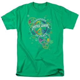 Justice League Peace League Men's Regular Fit T-Shirt Men's Regular Fit T-Shirt Justice League   
