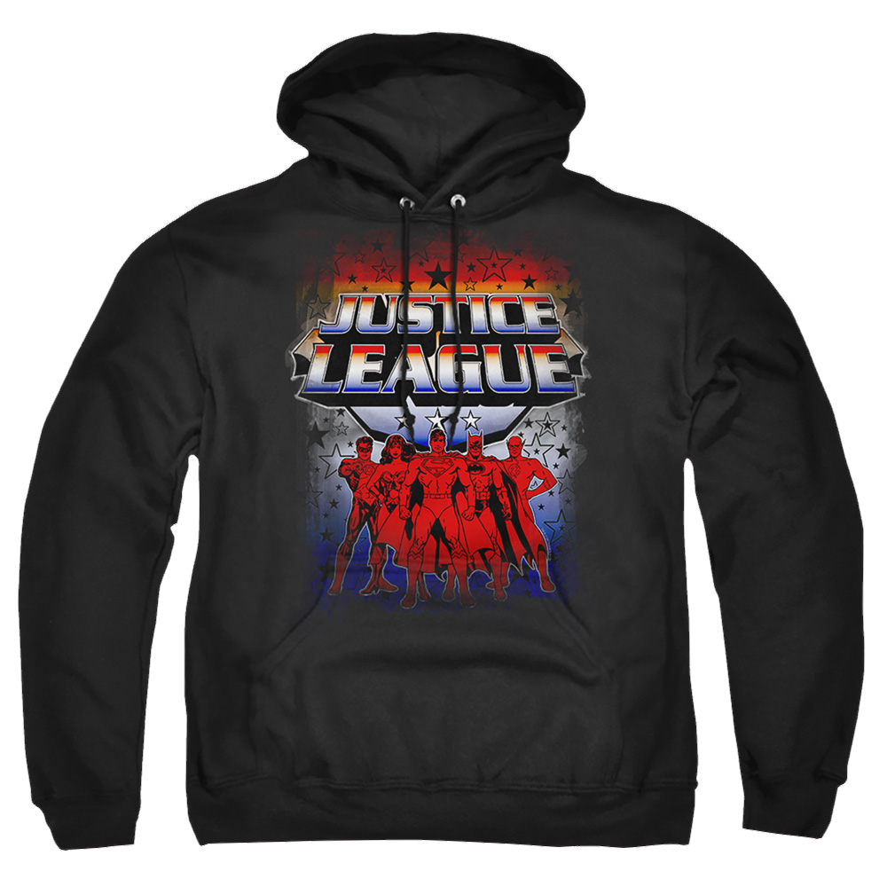 Justice League Star League Pullover Hoodie Pullover Hoodie Justice League   