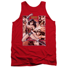 Justice League Wonder Woman Panels Men's Tank Men's Tank Wonder Woman   