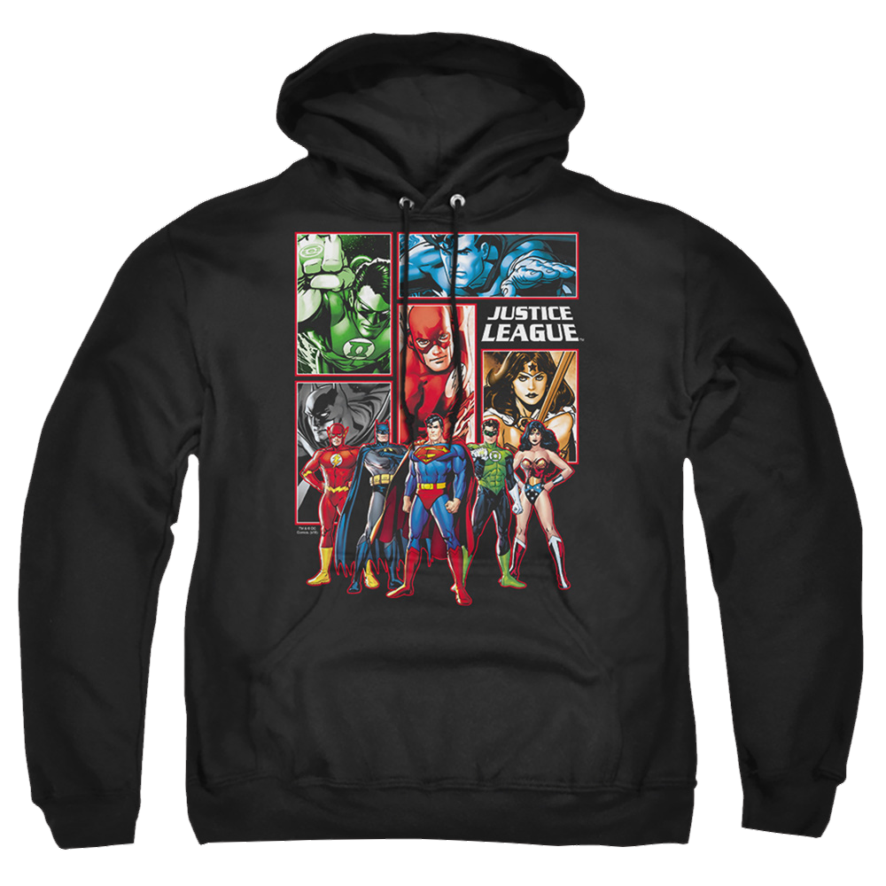 Justice League Justice League Panels Pullover Hoodie Pullover Hoodie Justice League   