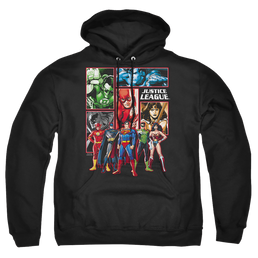 Justice League Justice League Panels Pullover Hoodie Pullover Hoodie Justice League   