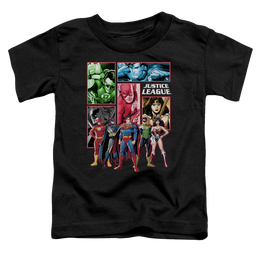 Justice League Justice League Panels - Toddler T-Shirt Toddler T-Shirt Justice League   
