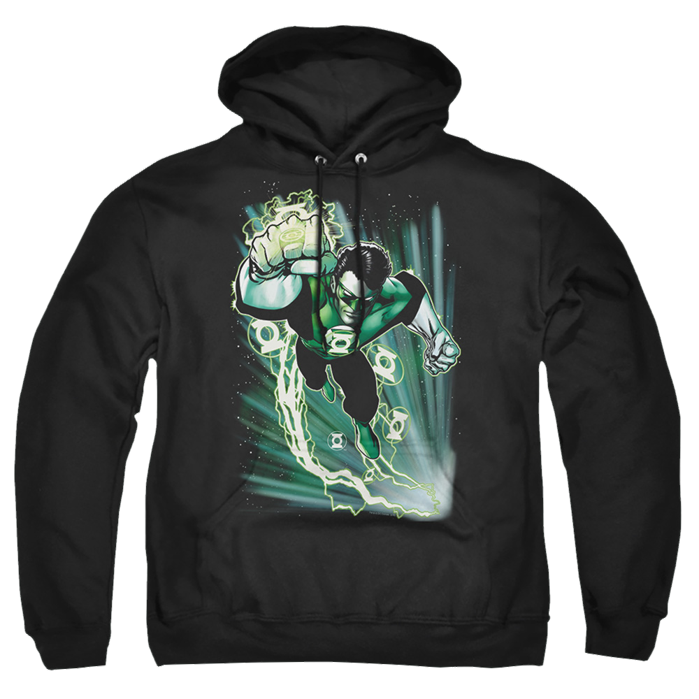 Green Lantern Emerald Energy - Pullover Hoodie Pullover Hoodie Green Lantern   