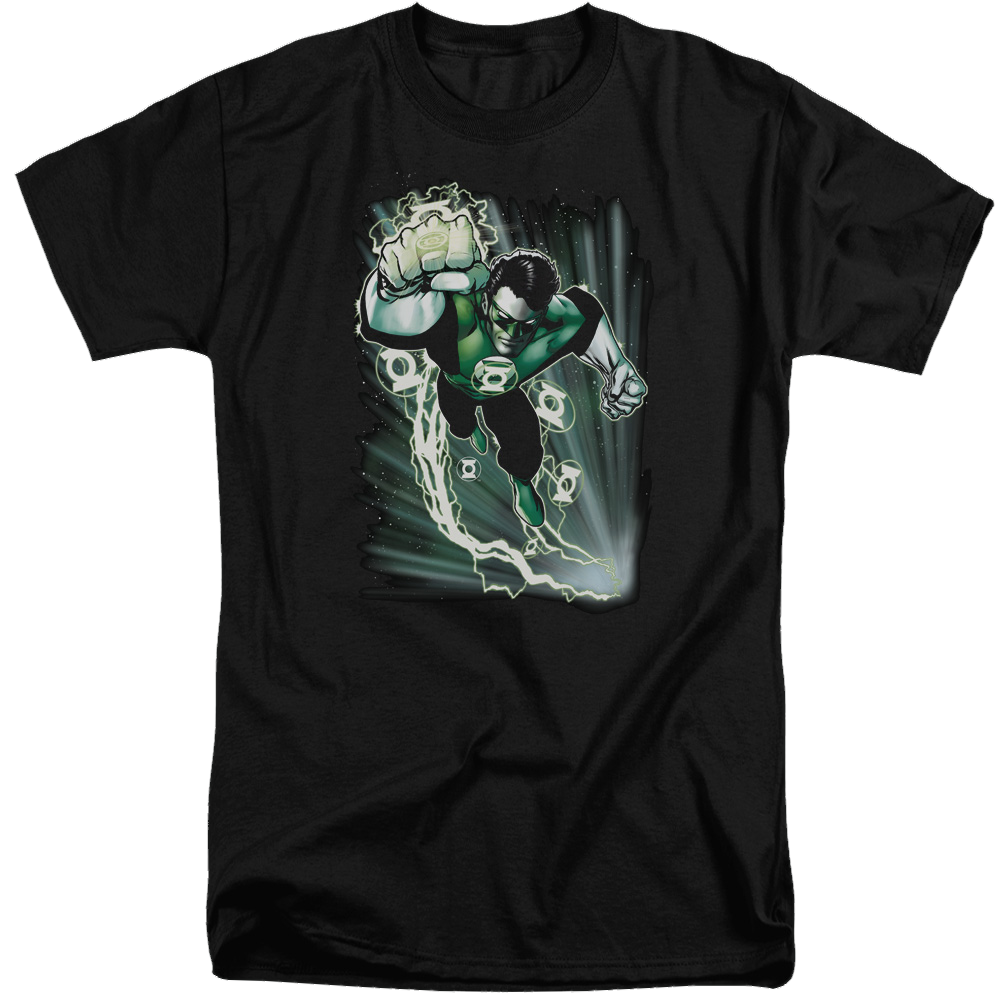 Green Lantern Emerald Energy - Men's Tall Fit T-Shirt Men's Tall Fit T-Shirt Green Lantern   