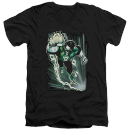 Green Lantern Emerald Energy - Men's V-Neck T-Shirt Men's V-Neck T-Shirt Green Lantern   
