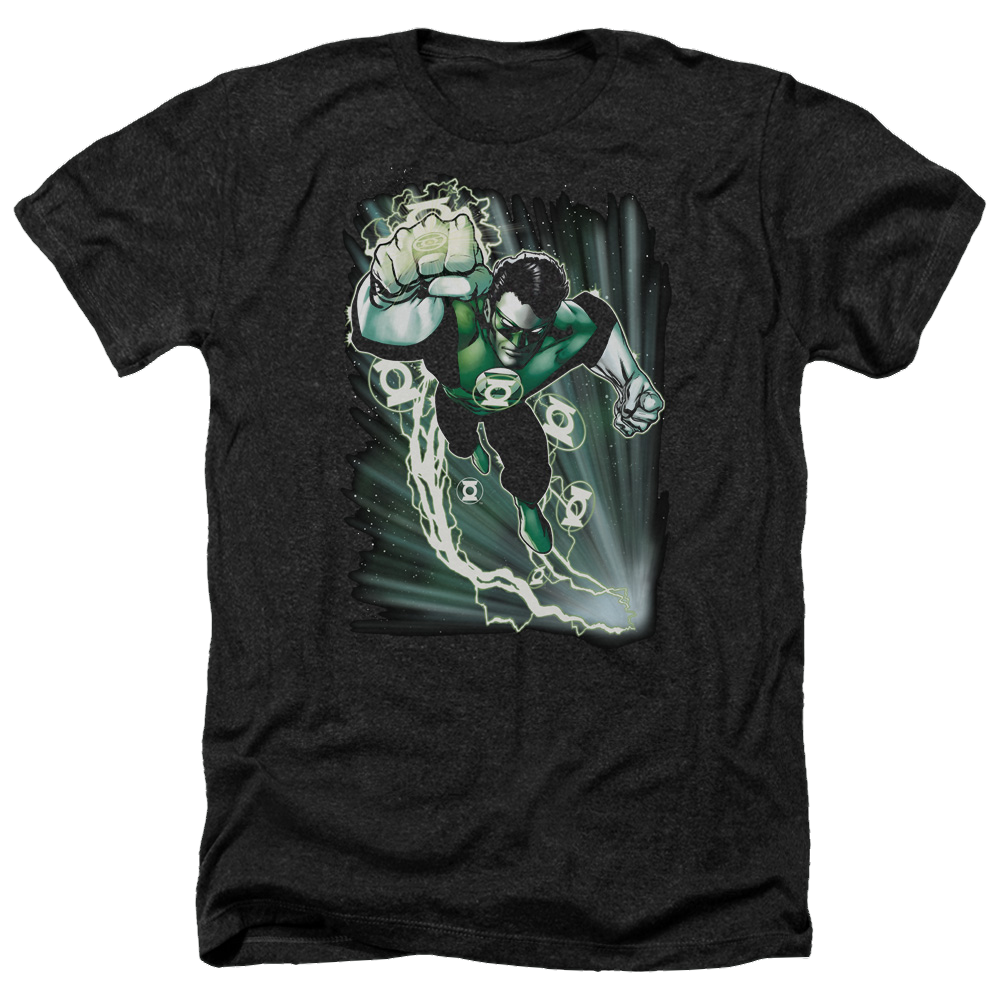 Green Lantern Emerald Energy - Men's Heather T-Shirt Men's Heather T-Shirt Green Lantern   