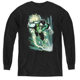 Green Lantern Emerald Energy - Youth Long Sleeve T-Shirt Youth Long Sleeve T-Shirt Green Lantern   