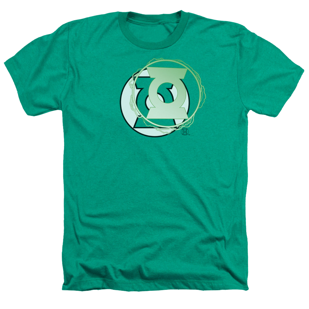 Green Lantern Gl Energy Logo - Men's Heather T-Shirt Men's Heather T-Shirt Green Lantern   