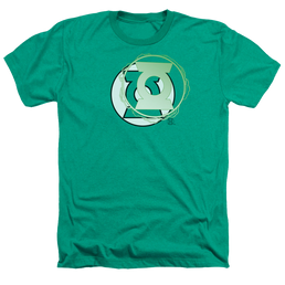 Green Lantern Gl Energy Logo - Men's Heather T-Shirt Men's Heather T-Shirt Green Lantern   