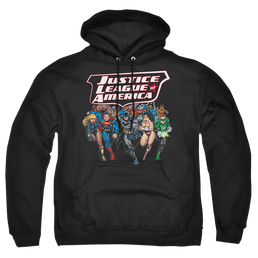 Justice League Charging Justice Pullover Hoodie Pullover Hoodie Justice League   