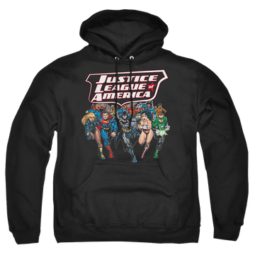 Justice League Charging Justice Pullover Hoodie Pullover Hoodie Justice League   