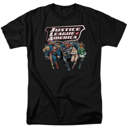 Justice League Charging Justice Men's Regular Fit T-Shirt Men's Regular Fit T-Shirt Justice League   
