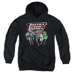 Justice League Charging Justice - Youth Hoodie Youth Hoodie (Ages 8-12) Justice League   