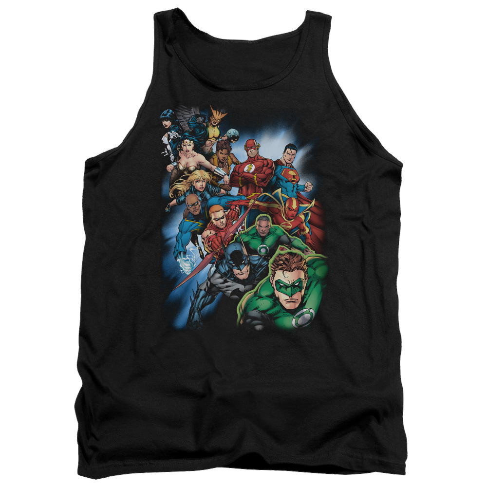 Justice League Heroes Unite Men's Tank Men's Tank Justice League   