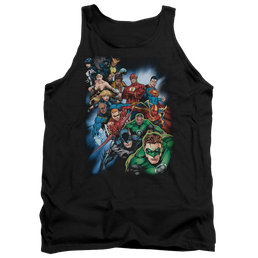Justice League Heroes Unite Men's Tank Men's Tank Justice League   