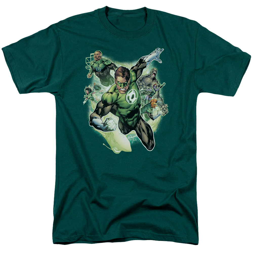 Green Lantern Flying Corps - Men's Regular Fit T-Shirt Men's Regular Fit T-Shirt Green Lantern   