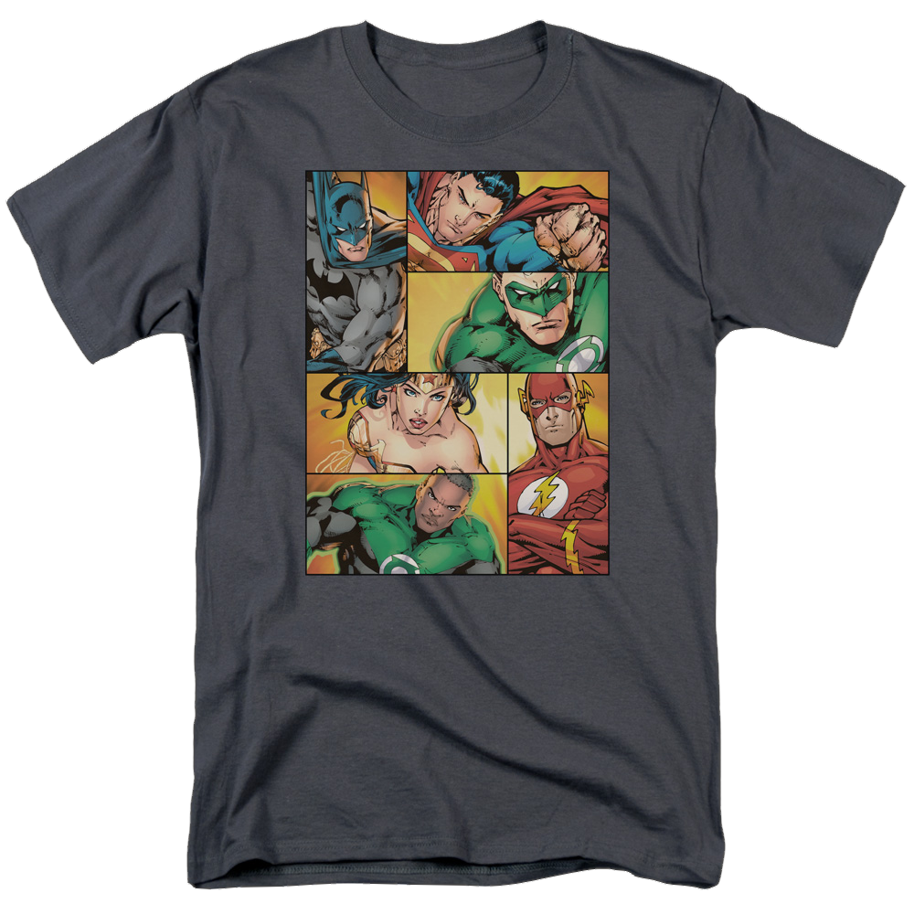 Justice League Hero Boxes Men's Regular Fit T-Shirt – Sons of Gotham