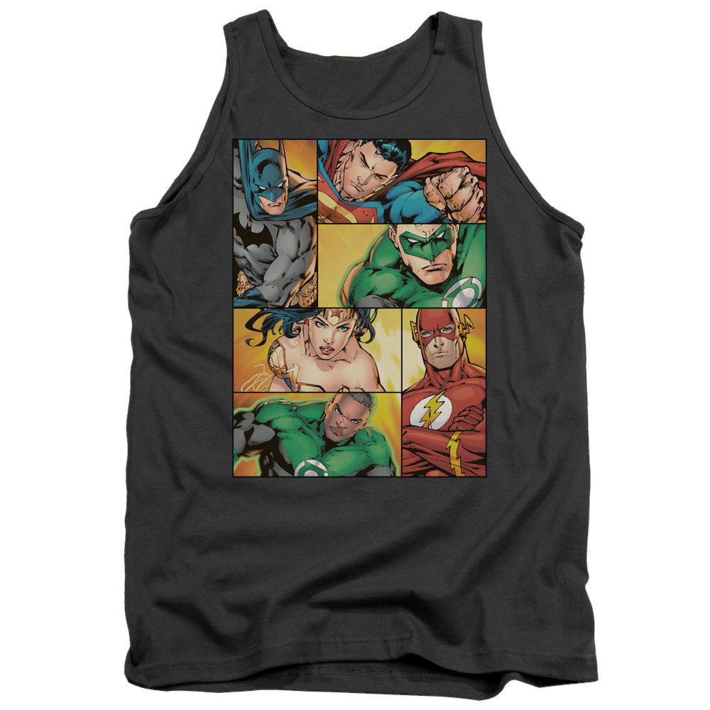 Justice League Hero Boxes Men's Tank Men's Tank Justice League   