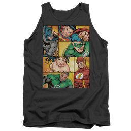 Justice League Hero Boxes Men's Tank Men's Tank Justice League   