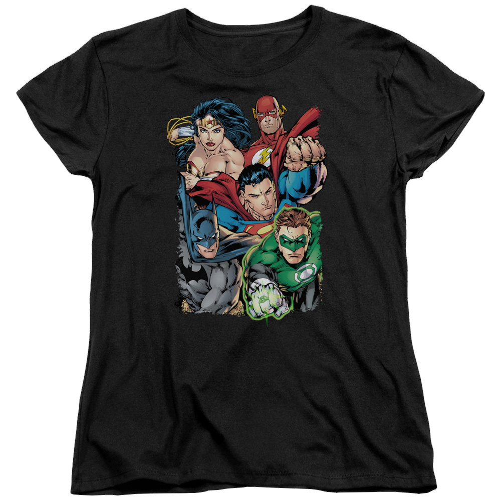 Justice League Break Free Women's T-Shirt Women's T-Shirt Justice League   