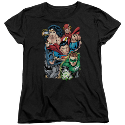 Justice League Break Free Women's T-Shirt Women's T-Shirt Justice League   