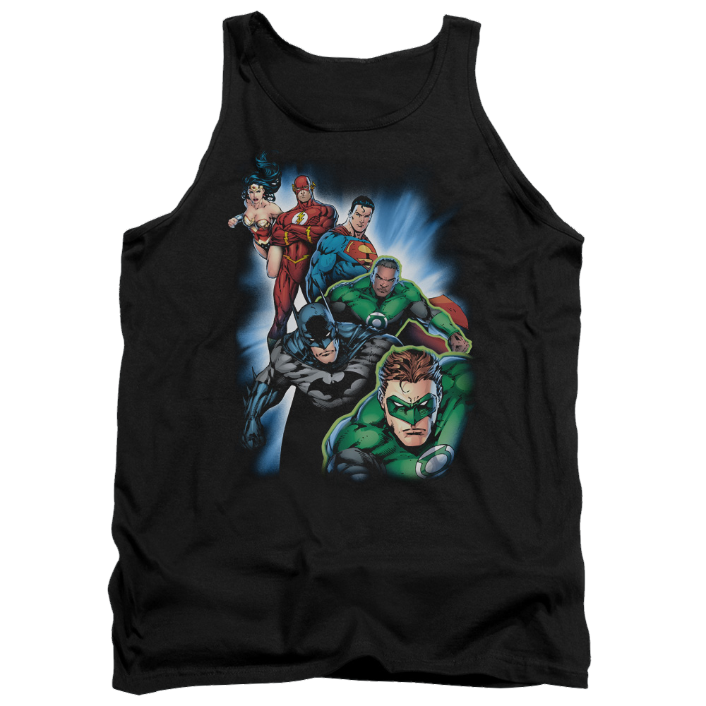 Justice League Heroes Unite Men's Tank Men's Tank Justice League   
