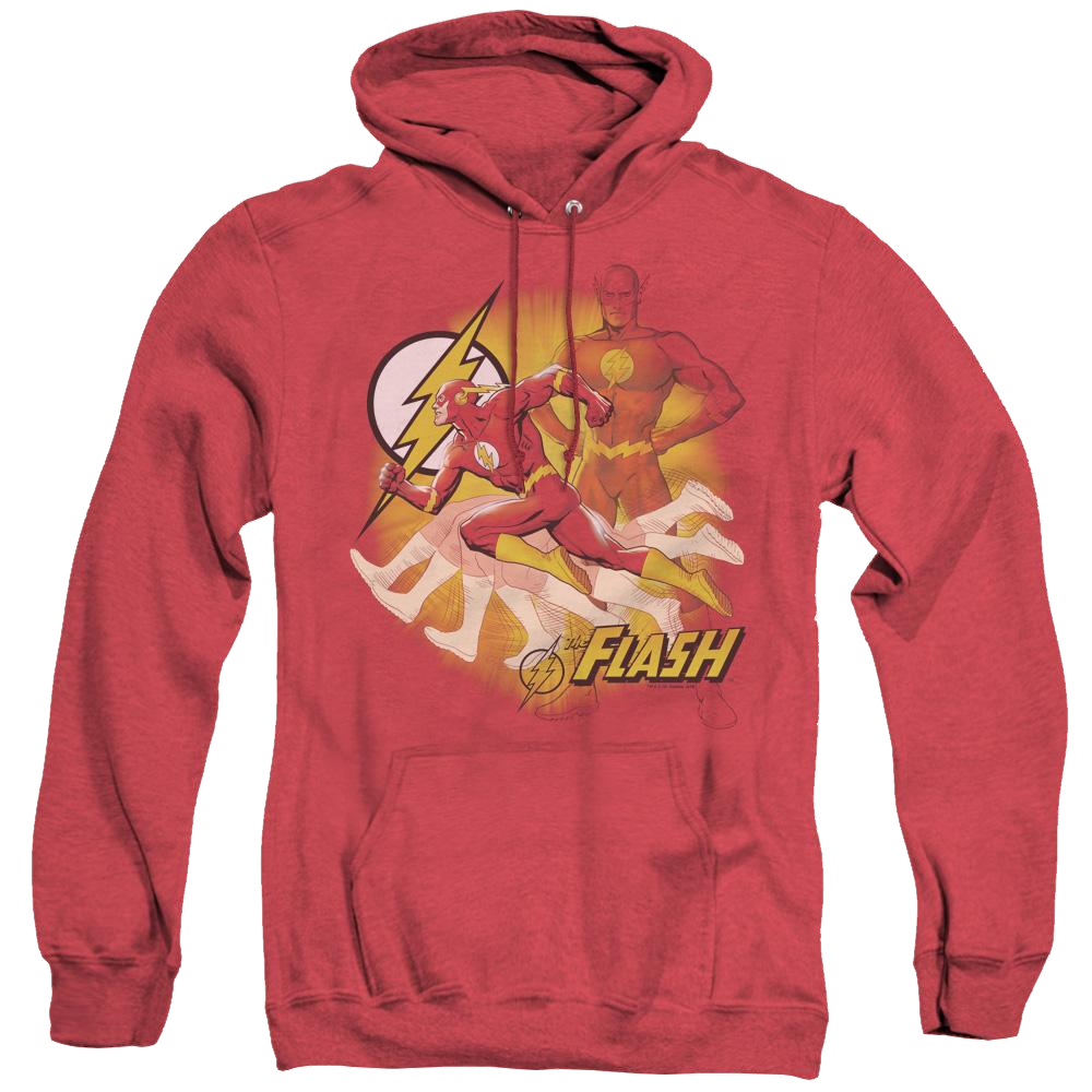 Flash, The Lightning Fast - Heather Pullover Hoodie Heather Pullover Hoodie The Flash   