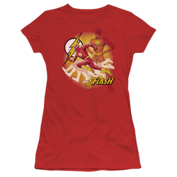 Flash, The Lightning Fast - Juniors T-Shirt Juniors T-Shirt The Flash   