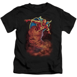 More DC Characters Tornado Cloud - Kid's T-Shirt Kid's T-Shirt (Ages 4-7) DC Comics   