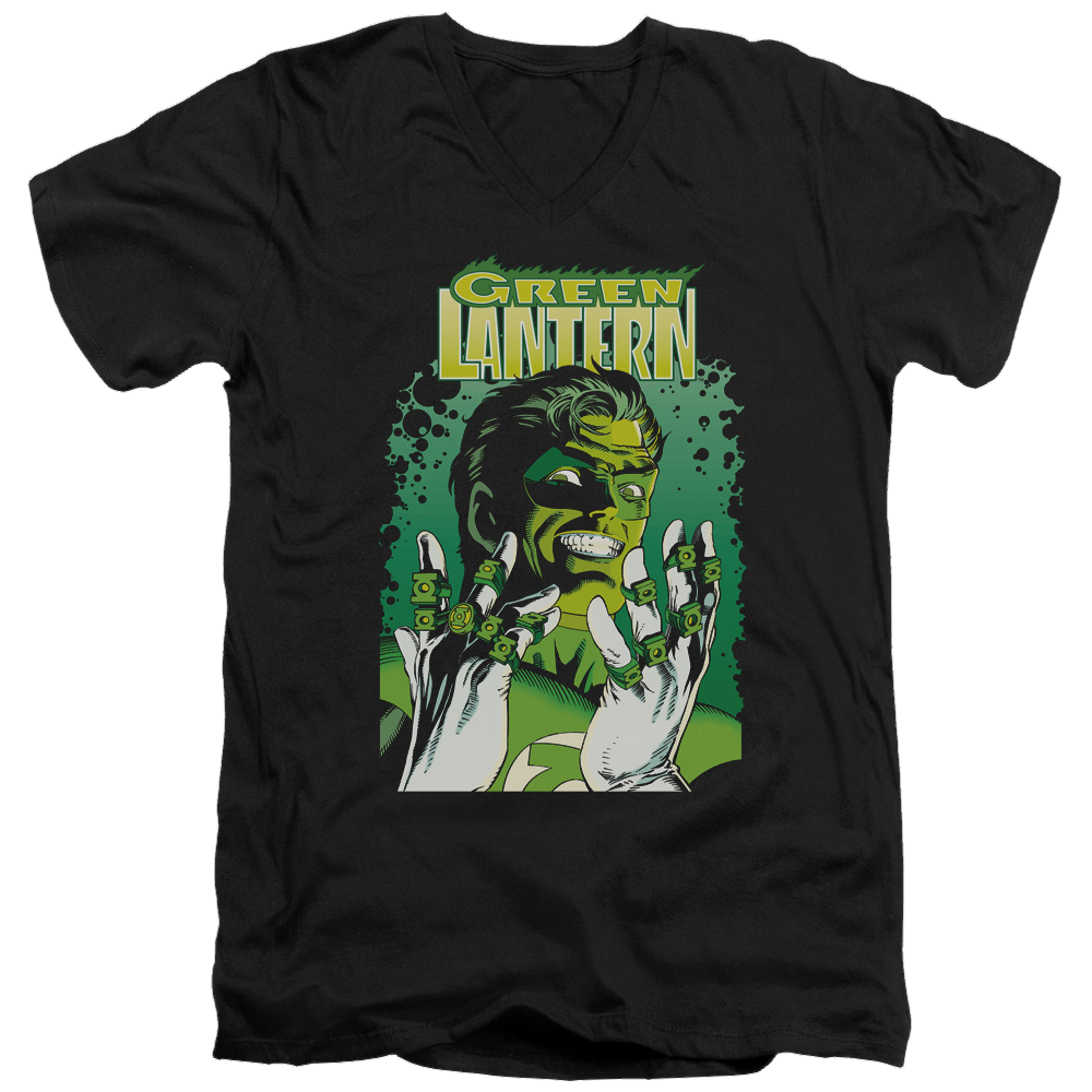 Green Lantern Gl #49 Cover - Men's V-Neck T-Shirt Men's V-Neck T-Shirt Green Lantern   