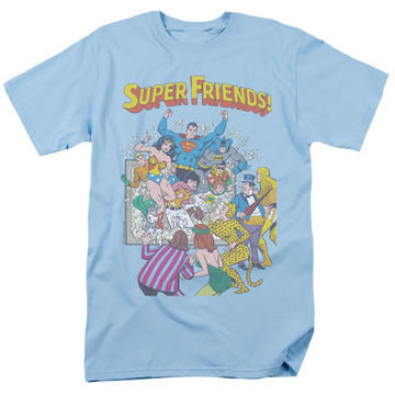 Justice League Super Friends #1 - Men's Regular Fit T-Shirt Men's Regular Fit T-Shirt Justice League   