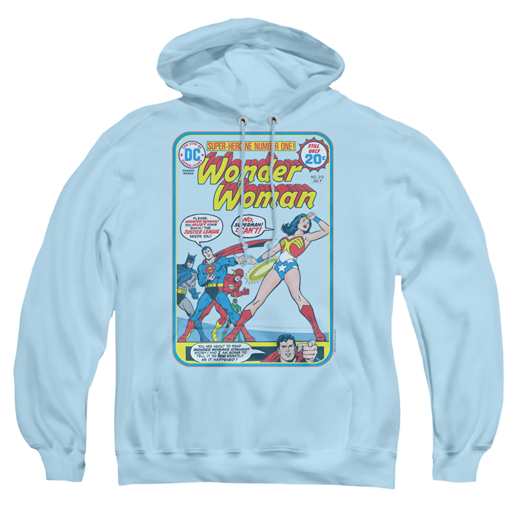 Wonder Woman Ww #212 Cover - Pullover Hoodie Pullover Hoodie Wonder Woman   