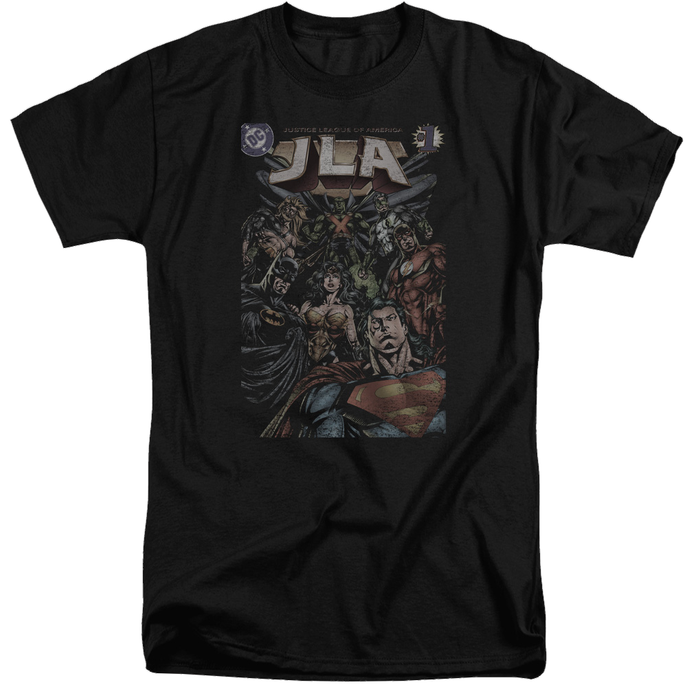 Justice League #1 Cover Men's Tall Fit T-Shirt Men's Tall Fit T-Shirt Justice League   