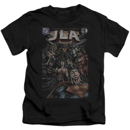 Justice League #1 Cover - Kid's T-Shirt Kid's T-Shirt (Ages 4-7) Justice League   