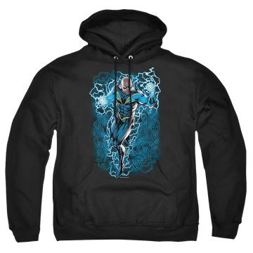Justice League Black Lightning Bolts Pullover Hoodie Pullover Hoodie DC Comics   