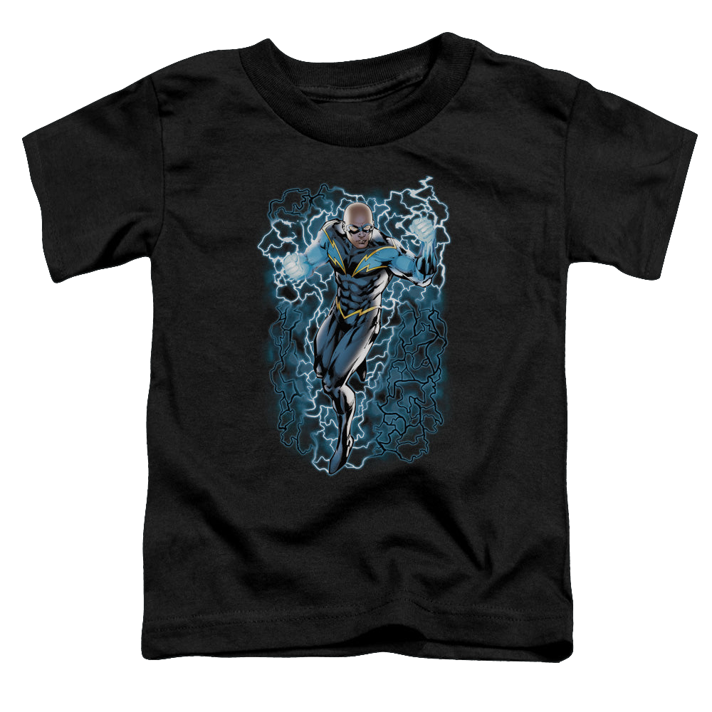 More DC Characters Black Lightning Bolts - Toddler T-Shirt Toddler T-Shirt DC Comics   