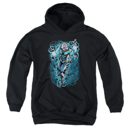 More DC Characters Black Lightning Bolts - Youth Hoodie Youth Hoodie (Ages 8-12) DC Comics   
