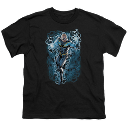 More DC Characters Black Lightning Bolts - Youth T-Shirt Youth T-Shirt (Ages 8-12) DC Comics   