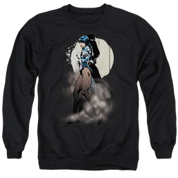 Justice League Zatanna Illusion Men's Crewneck Sweatshirt Men's Crewneck Sweatshirt DC Comics   