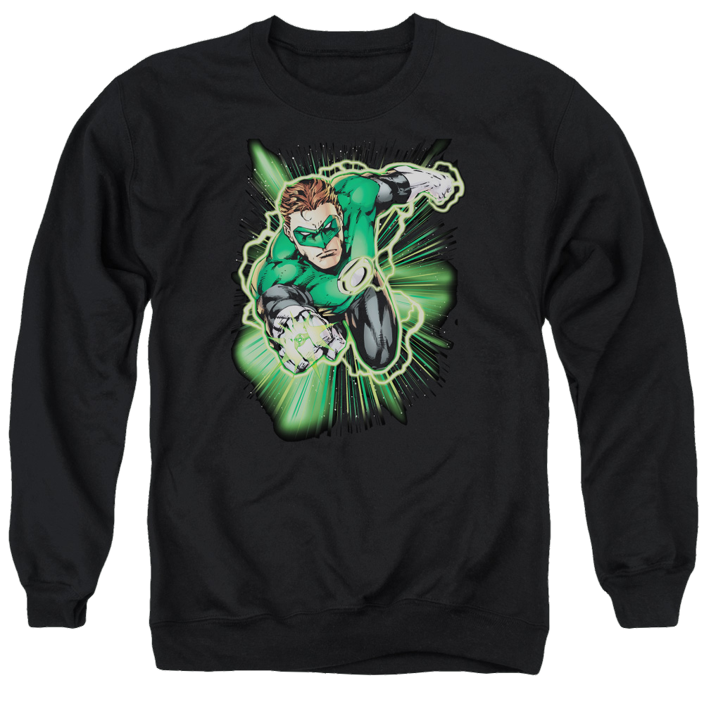 Green Lantern Green Lantern Energy - Men's Crewneck Sweatshirt Men's Crewneck Sweatshirt Green Lantern   