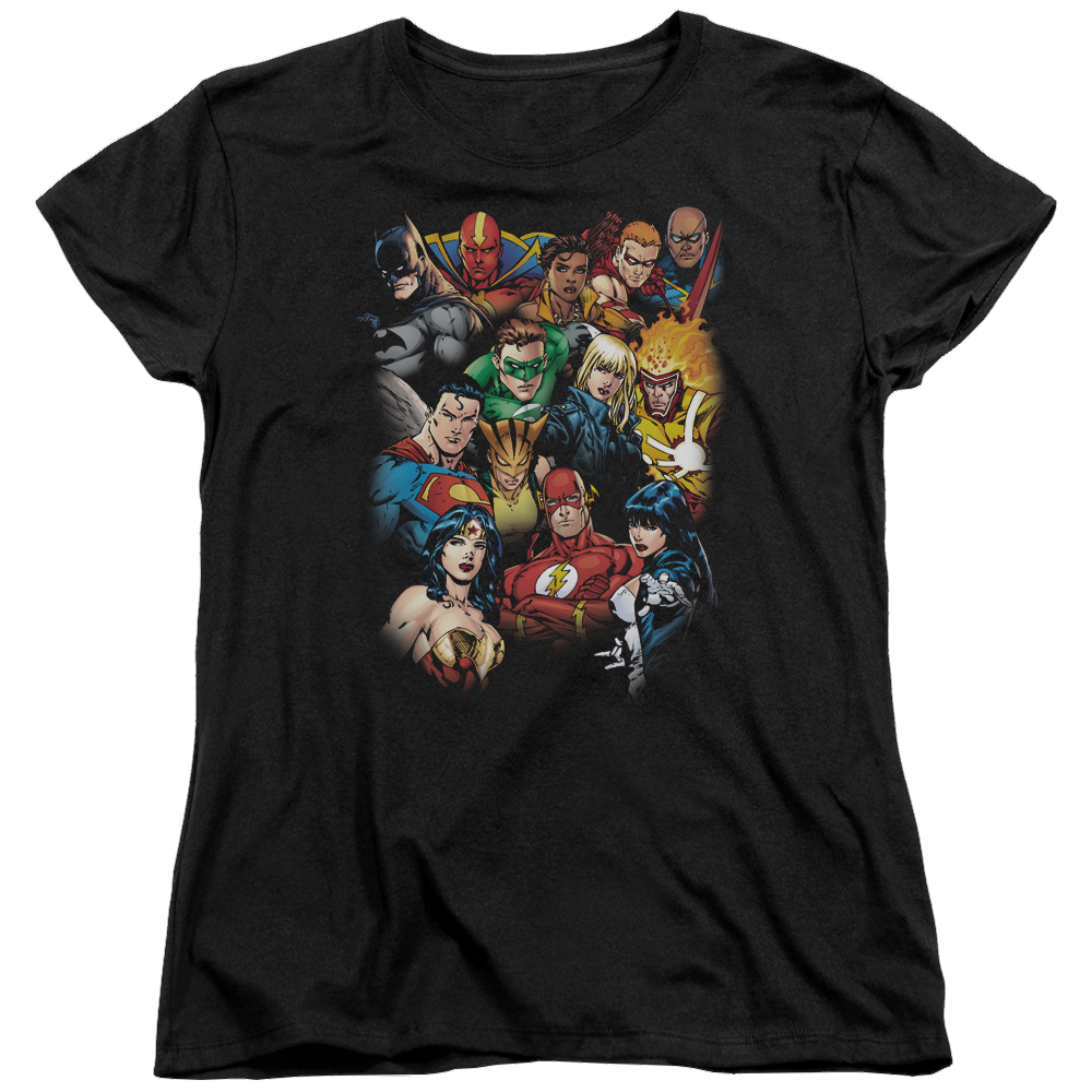 Justice League The Leagues All Here Women's T-Shirt Women's T-Shirt Justice League   