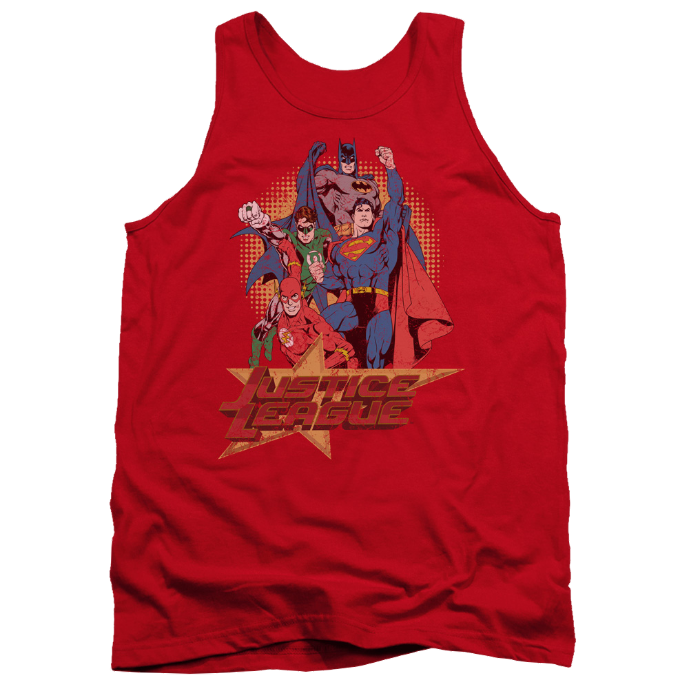 Justice League Raise Your Fist Men's Tank Men's Tank Justice League   