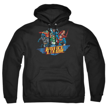 Justice League Ready To Fight Pullover Hoodie Pullover Hoodie Justice League   