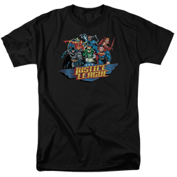 Justice League Ready To Fight Men's Regular Fit T-Shirt Men's Regular Fit T-Shirt Justice League   