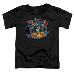Justice League Ready To Fight - Toddler T-Shirt Toddler T-Shirt Justice League   